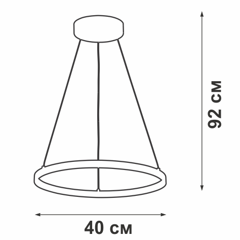Подвесной светодиодный светильник Vitaluce V04600-03/1S изображение 2 Подвесной светодиодный светильник Vitaluce V04600-03/1S Фото № 2