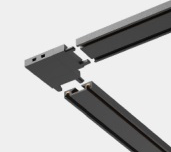 Коннектор L-образный Italline Kreator IT09-9029 black 2