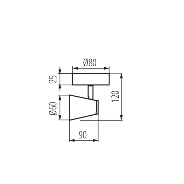 Спот Kanlux ENALI EL-1O W 28760 изображение 3 Спот Kanlux ENALI EL-1O W 28760 Фото № 3