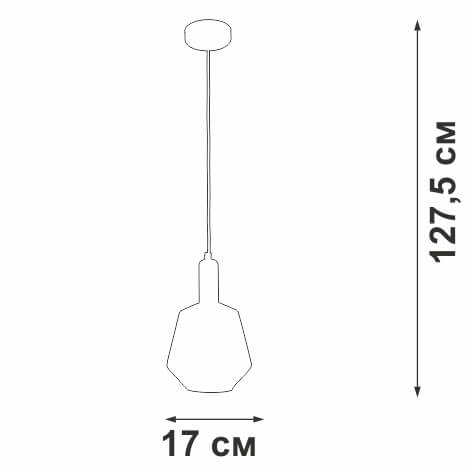 Подвесной светильник Vitaluce V2975-1/1S изображение 4 Подвесной светильник Vitaluce V2975-1/1S Фото № 4