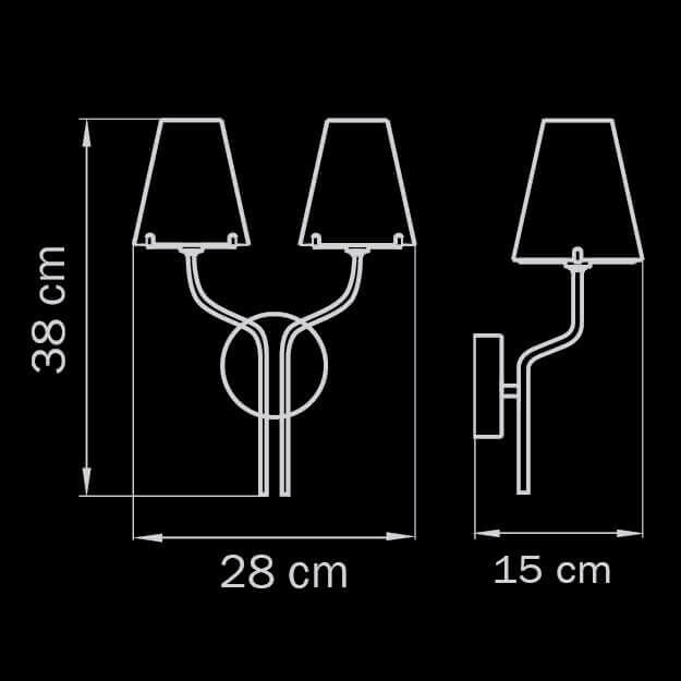 Бра Lightstar Diafano 758624 изображение 2 Бра Lightstar Diafano 758624 Фото № 2