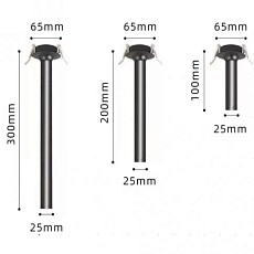 Встраиваемый светодиодный спот iLedex Telescope 999.3W-300 WH 1