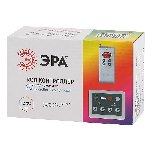 Контроллер ЭРА RGBcontroller-12/24V-144W/288W Б0043443 изображение 2 Контроллер ЭРА RGBcontroller-12/24V-144W/288W Б0043443 Фото № 2