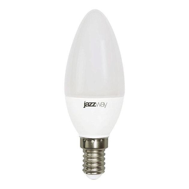 Лампа светодиодная Jazzway E14 9W 3000K матовая 2859457A Фото № 1