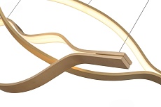 Подвесной светодиодный светильник Mizi'en Combo MZ160172-2-1400 3