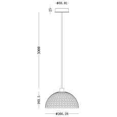 Подвесной светильник Deko-Light Basket 342142 1