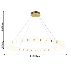 Подвесная люстра Favourite Gubbare 4014-10P 1