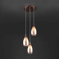 Подвесной светильник Eurosvet 50085/3 золото 1