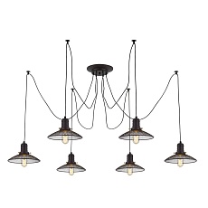 Подвесная люстра Citilux Эдисон CL451062 5