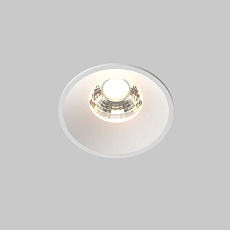 Встраиваемый светодиодный светильник Maytoni Round DL058-7W3K-W 1