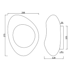 Настенный светильник Maytoni Mabell MOD306WL-01G 3