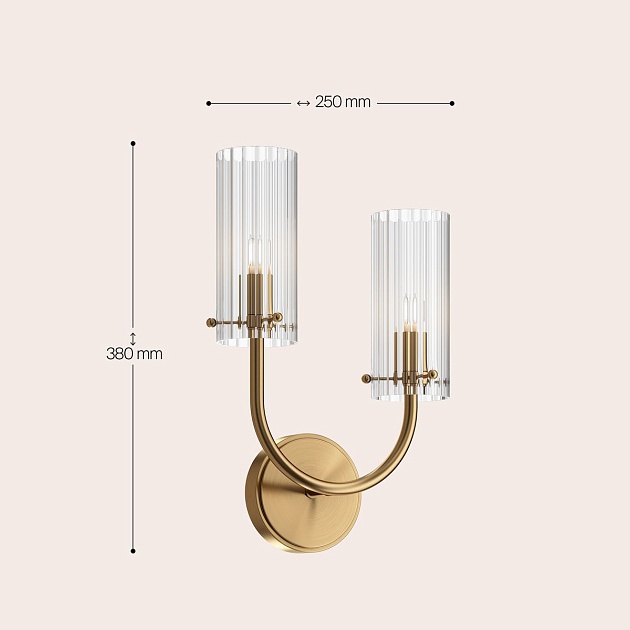 Бра Maytoni Arco MOD223WL-02BS изображение 3 Бра Maytoni Arco MOD223WL-02BS Фото № 3