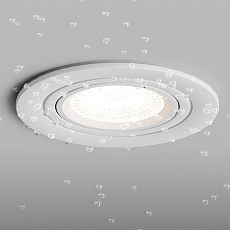 Встраиваемый светильник Hesby Lighting Aqua Breeze IP44, 35Вт, GU10, белый HSBL_0134 4