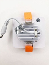 Встраиваемый светодиодный светильник Elvan VLS-109SQ-7W-WW-Wh 5