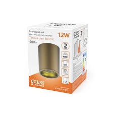 Потолочный светодиодный светильник Gauss Overhead HD001 4