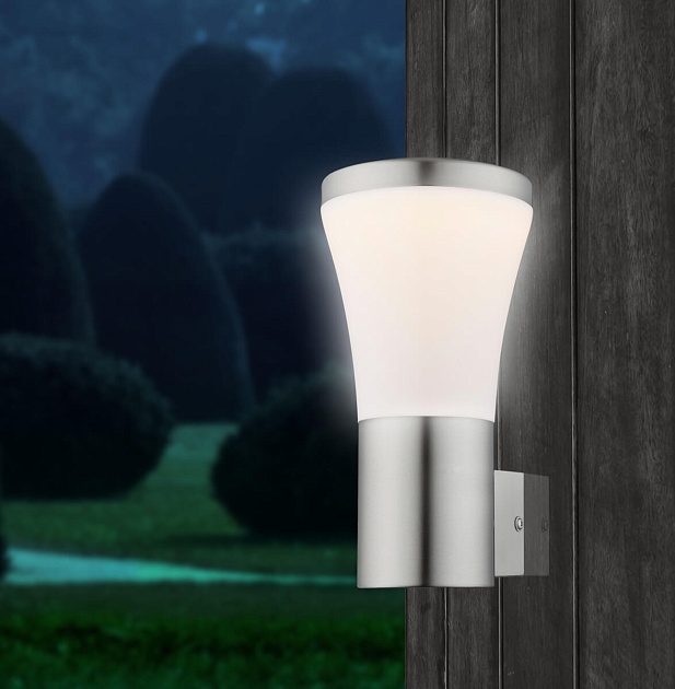 Уличный настенный светодиодный светильник Globo Alido 34570 Фото № 2