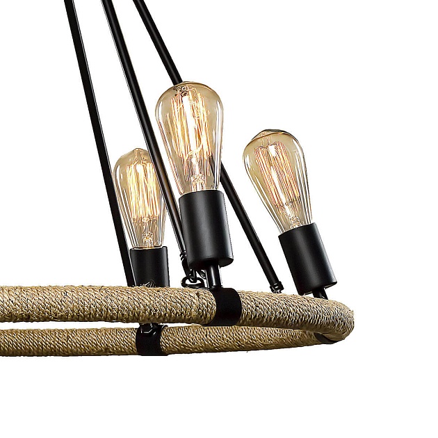Подвесная люстра Loft IT Rope Filament Loft1861/6 изображение 3 Подвесная люстра Loft IT Rope Filament Loft1861/6 Фото № 3