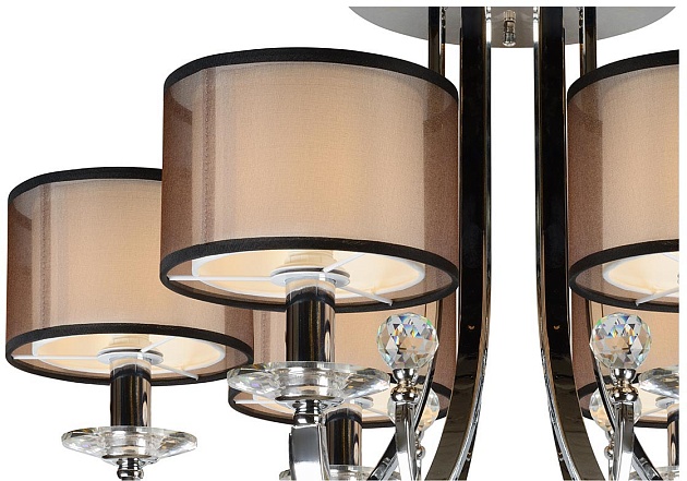Потолочная люстра iLamp America 88049/6 CR изображение 3 Потолочная люстра iLamp America 88049/6 CR Фото № 3