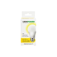Светодиодная лампа LEDS POWER A60 E27 9Вт 3000К 006581