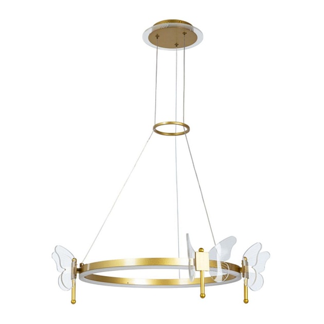 Подвесная светодиодная люстра Arte Lamp Darcy A2187LM-1GO изображение 1 Подвесная светодиодная люстра Arte Lamp Darcy A2187LM-1GO Фото № 1