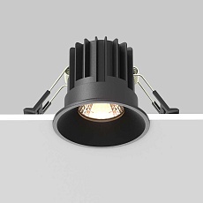 Встраиваемый светодиодный светильник Maytoni Round DL058-7W3K-B 3