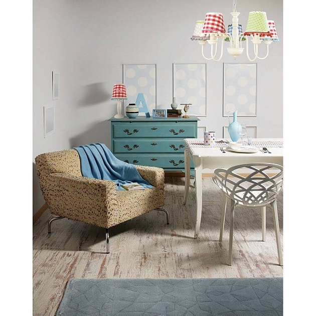 Подвесная люстра Arte Lamp Provence A5165LM-5WH Фото № 4