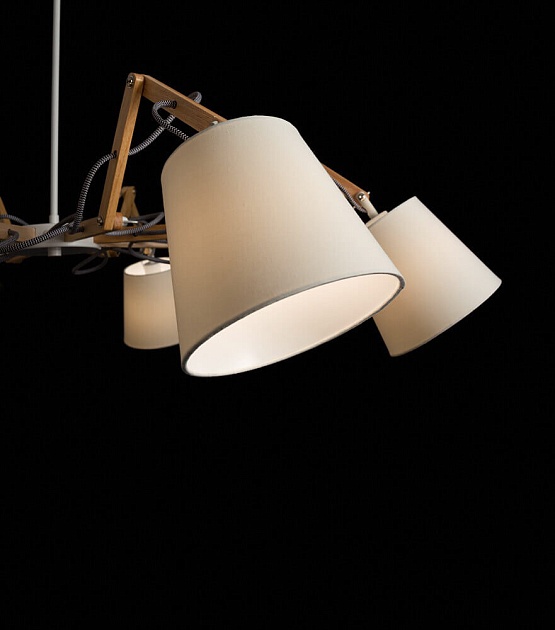 Подвесная люстра Arte Lamp Pinoccio A5700LM-8WH изображение 3 Подвесная люстра Arte Lamp Pinoccio A5700LM-8WH Фото № 3