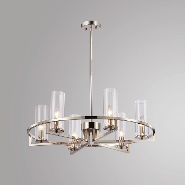 Подвесная люстра iLamp Evolution 6806-6 NIC Фото № 1