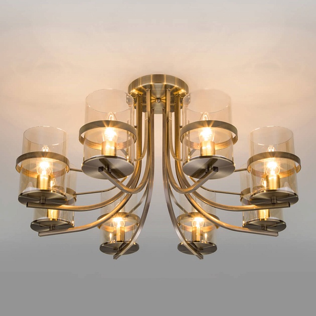 Потолочная люстра Eurosvet 60085/8 античная бронза Фото № 4