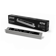 Блок питания Gauss 12V 40W IP66 5A 202023040 4