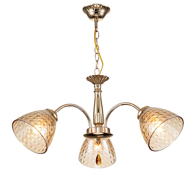 Подвесная люстра Escada Freesia 658/3PL Gold изображение 1 Подвесная люстра Escada Freesia 658/3PL Gold Фото № 1