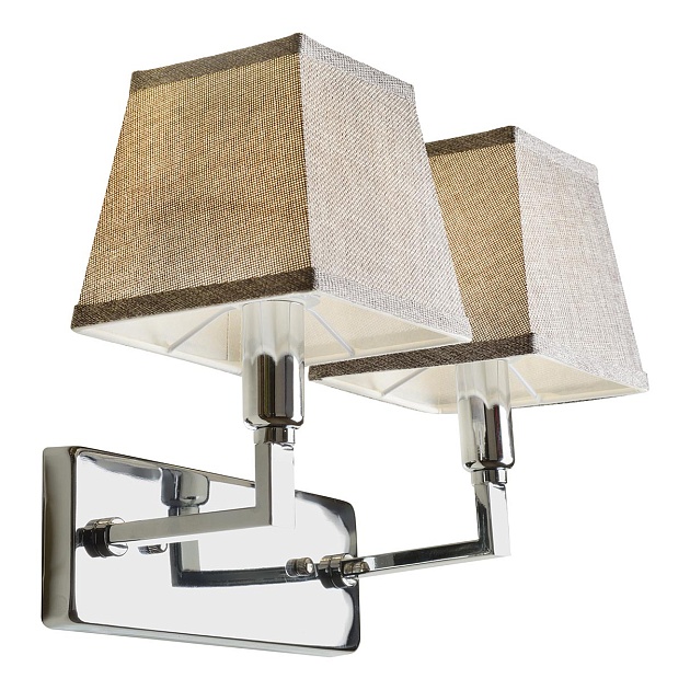 Бра iLamp Hilton 6943-2 CR изображение 3 Бра iLamp Hilton 6943-2 CR Фото № 3