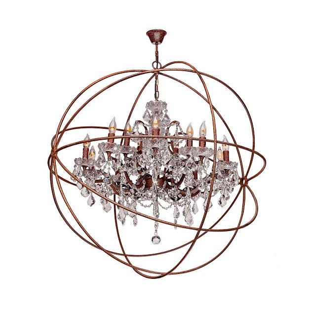 Подвесная люстра Loft IT Foucaults Orb Crystal Loft1897/15 изображение 1 Подвесная люстра Loft IT Foucaults Orb Crystal Loft1897/15 Фото № 1