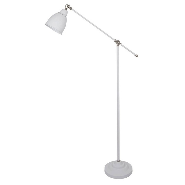 Торшер Arte Lamp Braccio A2054PN-1WH изображение 1 Торшер Arte Lamp Braccio A2054PN-1WH Фото № 1