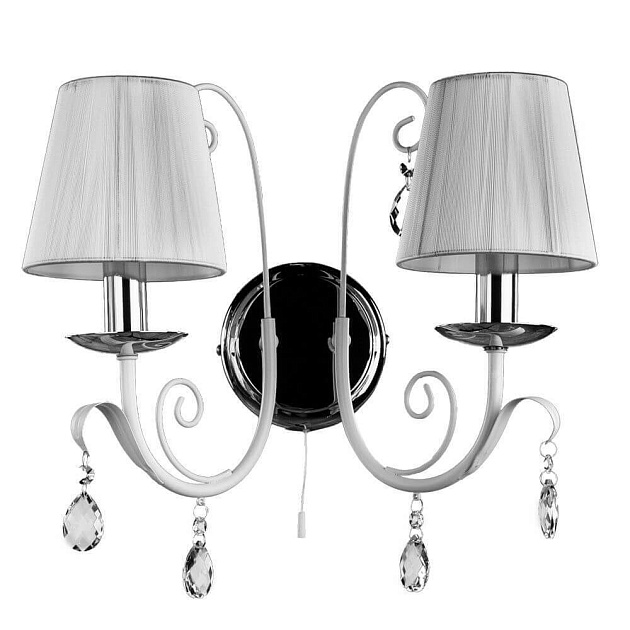 Бра Arte Lamp Romana Snow A1743AP-2WH изображение 1 Бра Arte Lamp Romana Snow A1743AP-2WH Фото № 1