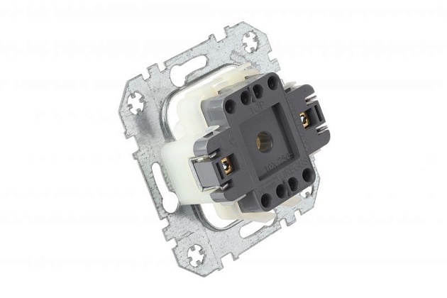 Выключатель одноклавишный Liregus Retro кремовый омбре 29-101 Фото № 3