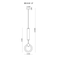 Подвесной светильник MyFar Covey MR1040-1P 2