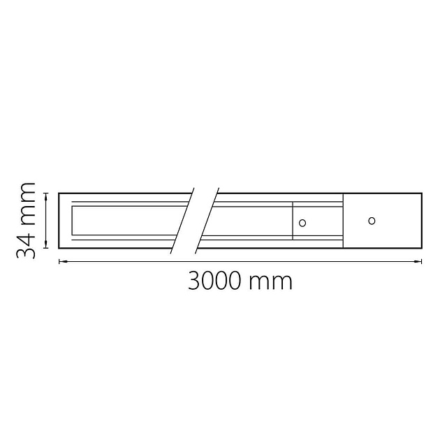 Шинопровод однофазный Lightstar Barra 502038 изображение 2 Шинопровод однофазный Lightstar Barra 502038 Фото № 2