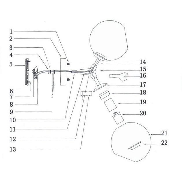 Бра Lightstar Beta 785627 Фото № 4
