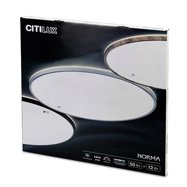 Потолочный светодиодный светильник Citilux Norma CL748600 изображение 11 Потолочный светодиодный светильник Citilux Norma CL748600 Фото № 11
