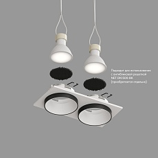 Встраиваемый светильник Denkirs Lemvik DK2422-BK 5