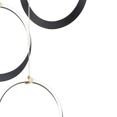 Подвесная светодиодная люстра Indigo Parade 14014/3P Black V000072L 1