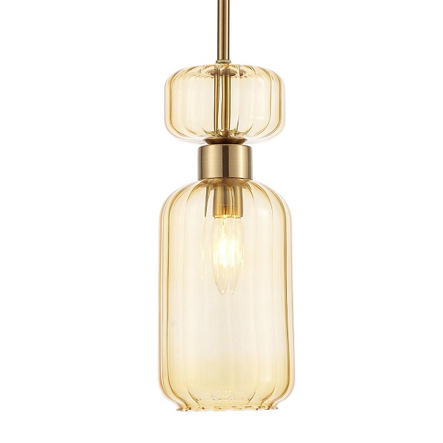Подвесной светильник Escada Gloss 1141/1S Amber изображение 4 Подвесной светильник Escada Gloss 1141/1S Amber Фото № 4