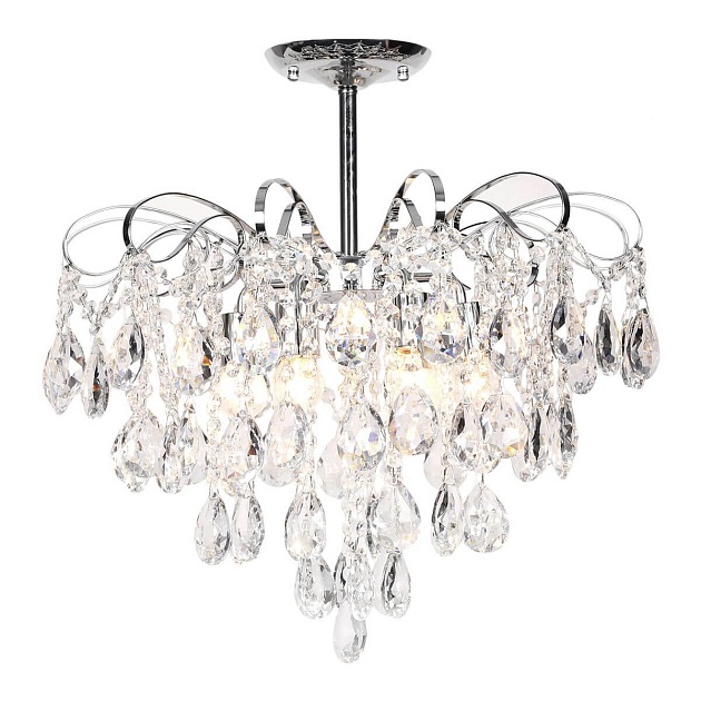 Подвесная люстра Escada Crown 682/6PL Chrome изображение 1 Подвесная люстра Escada Crown 682/6PL Chrome Фото № 1