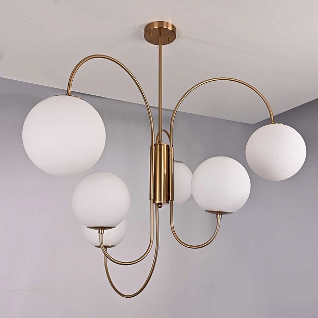 Подвесная люстра Imperium Loft Gooseneck Pelle 123402-22 изображение 5 Подвесная люстра Imperium Loft Gooseneck Pelle 123402-22 Фото № 5