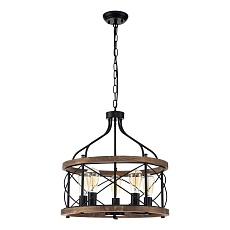 Подвесная люстра Indigo Camino 10017/5P Black V000206 1