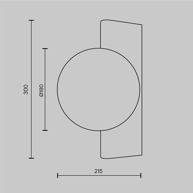 Бра Maytoni Avant-garde MOD324WL-01B изображение 3 Бра Maytoni Avant-garde MOD324WL-01B Фото № 3