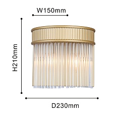 Настенный светильник Favourite Turris 4200-2W 2