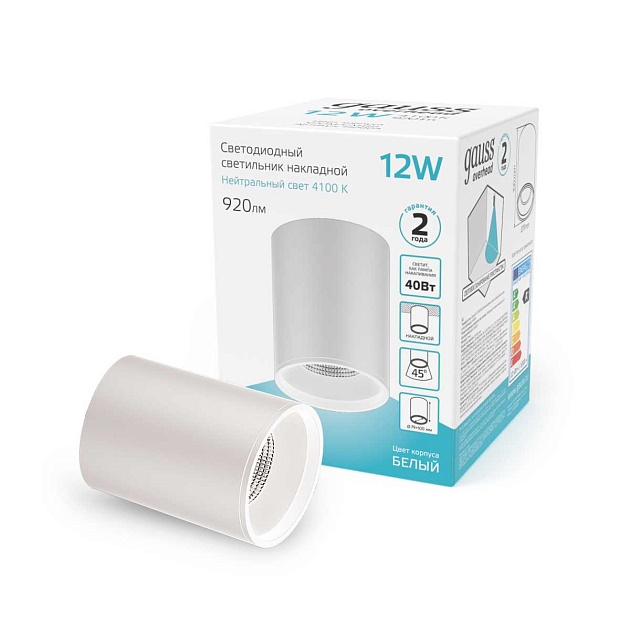 Потолочный светодиодный светильник Gauss Overhead HD011 Фото № 5