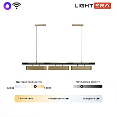 Светильник подвесной Lightera Huron LE118L-3G SMART 3